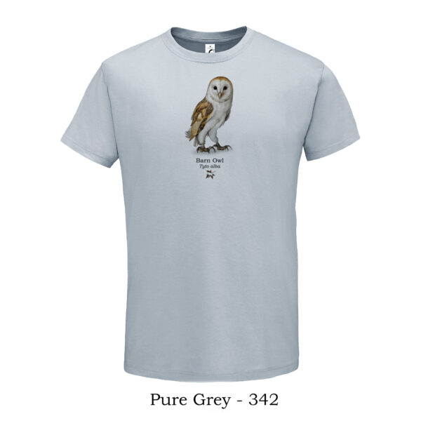 t-shirt μπλουζάκι με Τυτώ Tyto alba πτηνά της Ελλάδας